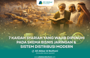 7 KAIDAH SYARIAH YANG WAJIB DIPENUHI PADA SKEMA BISNIS JARINGAN & SISTEM DISTRIBUSI MODERN