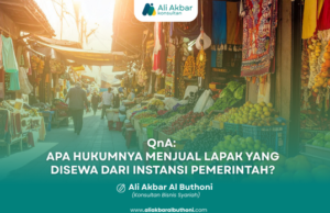 APA HUKUMNYA MENJUAL LAPAK YANG DISEWA DARI INSTANSI PEMERINTAH ?
