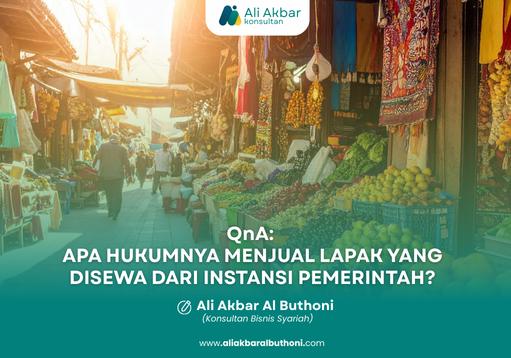APA HUKUMNYA MENJUAL LAPAK YANG DISEWA DARI INSTANSI PEMERINTAH ?